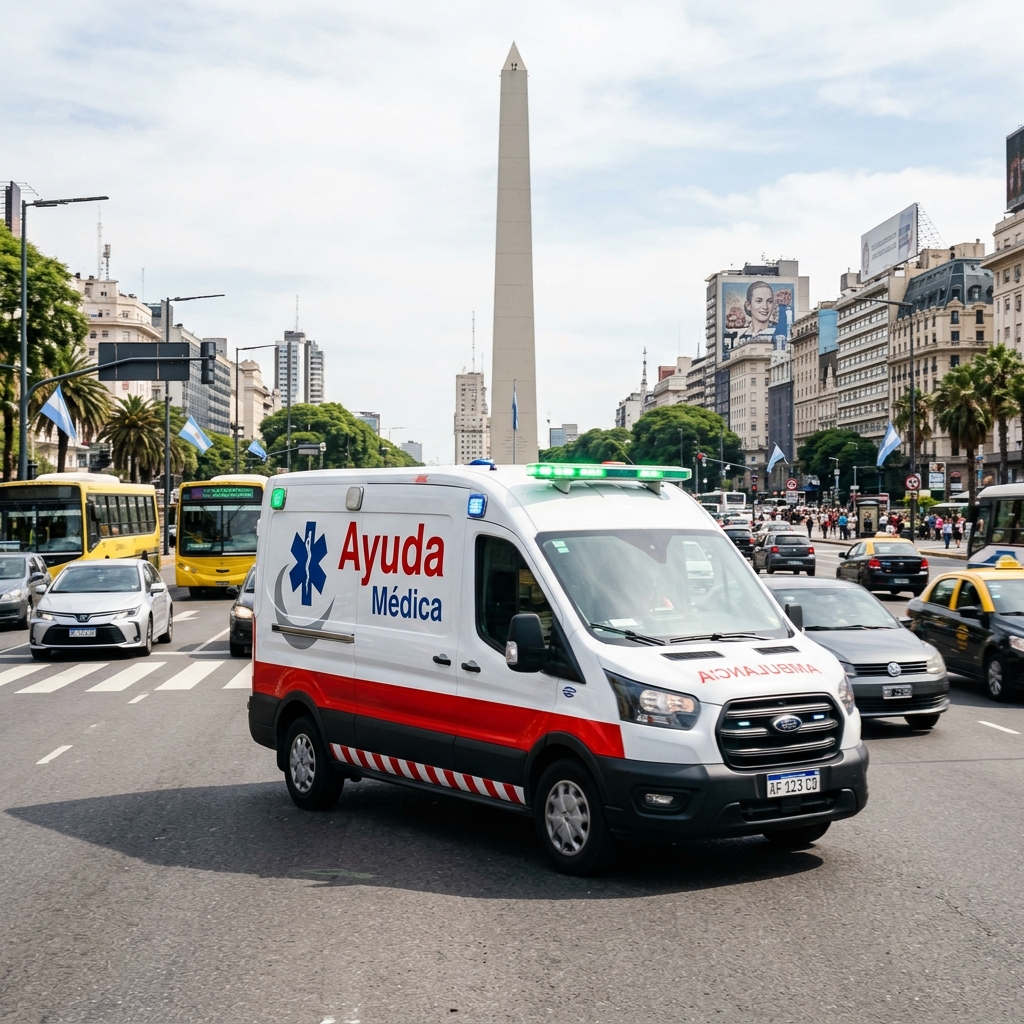 Ambulancia de Ayuda Médica en Buenos Aires para urgencias