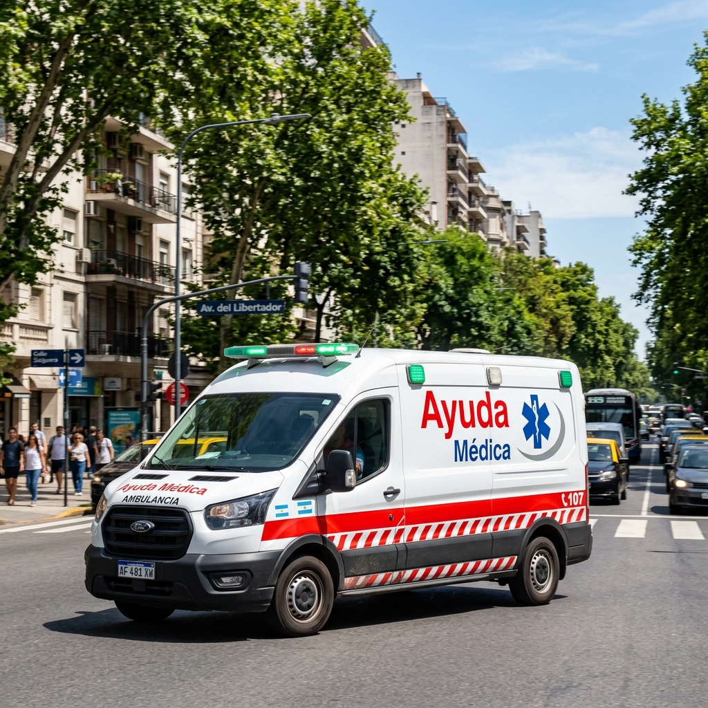Servicio de ambulancia de urgencias y traslados médicos